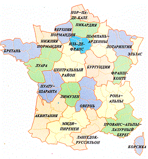 Административное деление Франции